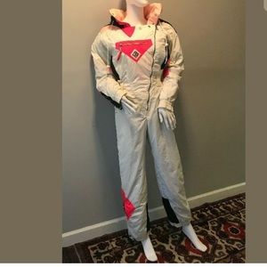 Vintage JD Sun Valley Ski Suit Pink 80s Snow XS